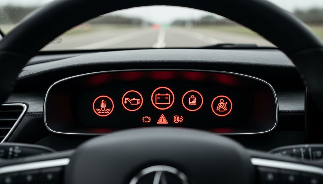 Czerwone kontrolki – kiedy musisz natychmiast stanąć?