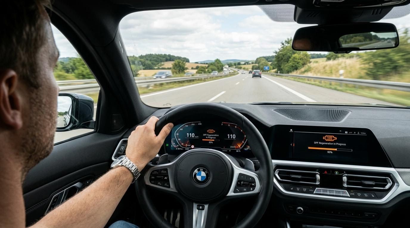 Jak prawidłowo wypalać filtr DPF w trakcie jazdy?