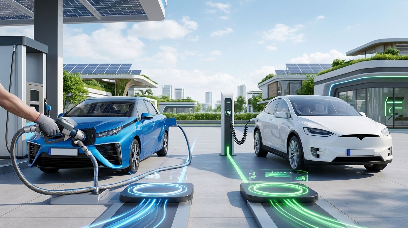 Samochód Wodorowy vs Elektryczny: Która Technologia Wygrywa?